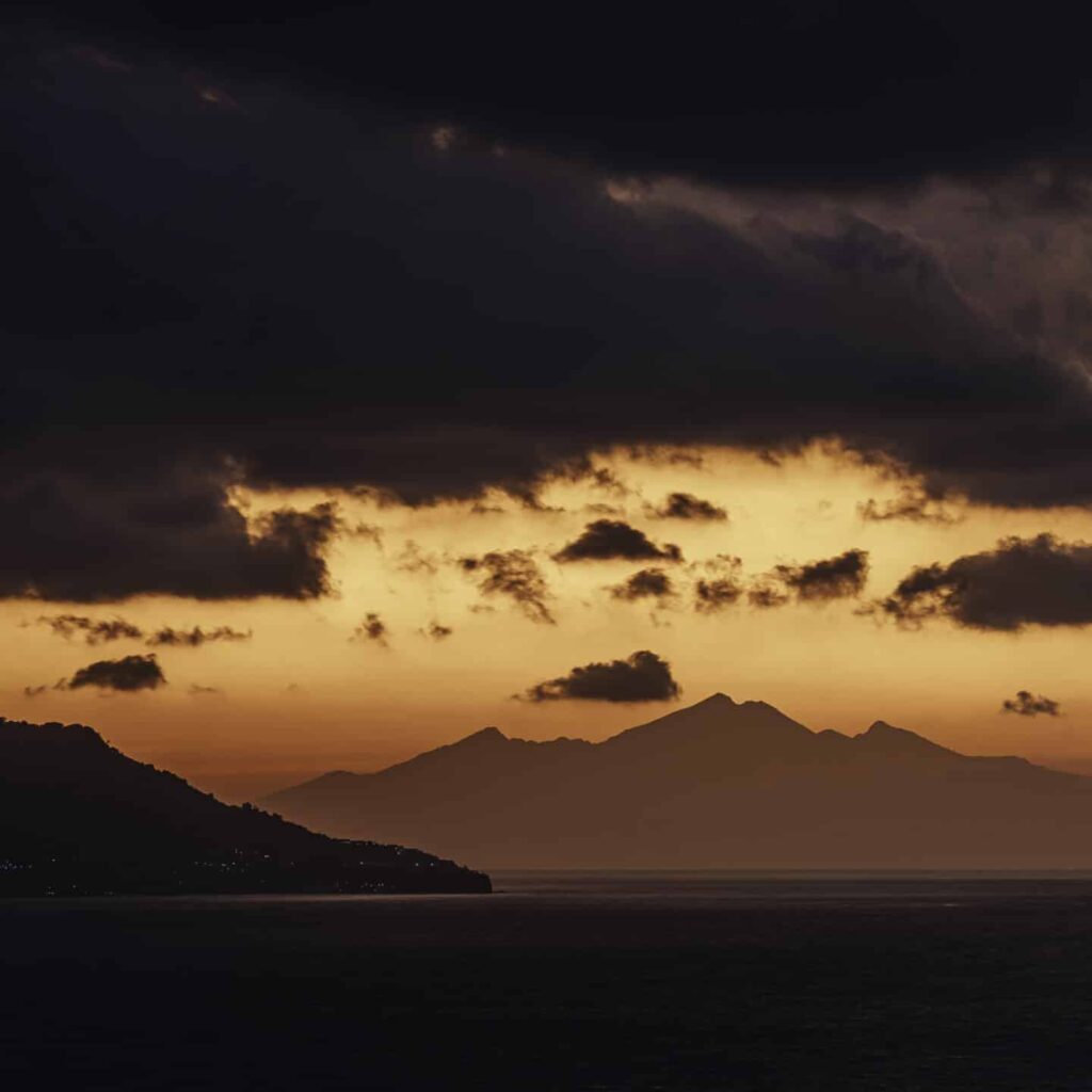 An image of a sunset in bali